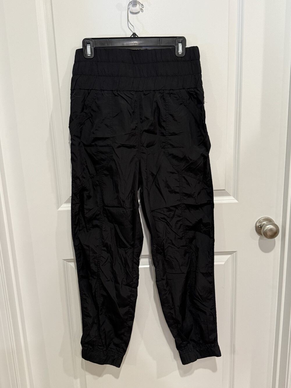 Free People Movement Women’s Lightweight Black Jogger Pants Sz Medium